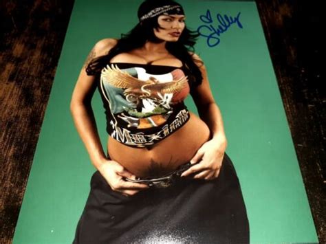 Shelly Martinez Signed 8X10 Photo Sexy WWE Autograph Ariel ECW Playboy