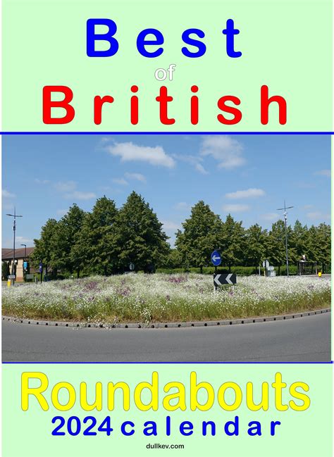 Best Of British Roundabouts 2024 Wall Calendar Etsy