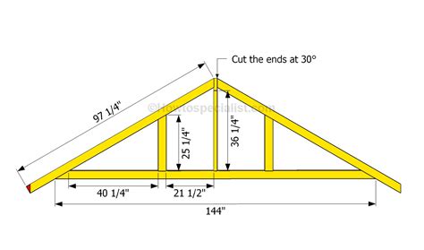 Wooden How To Build A Rafter Pdf Plans