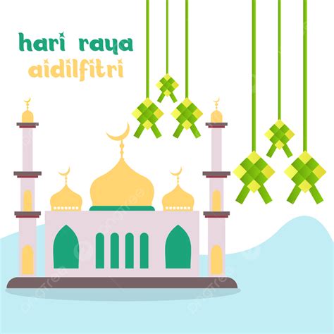 Hari Raya Aidilfitri Vector Art Png Hari Raya Aidilfitri Vector Design