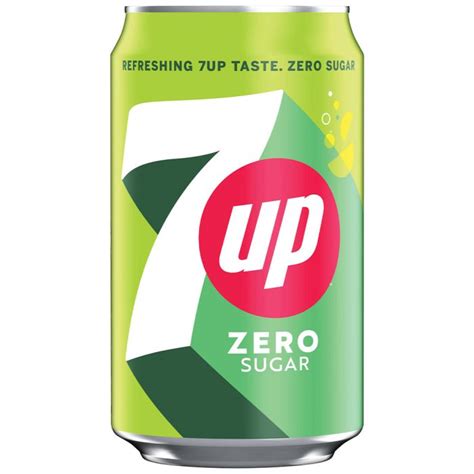 7up Zero 330ml Can 24 Pack