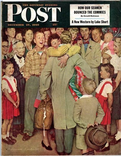 Norman Rockwell On The Cover Of The Saturday Evening Post Catawiki