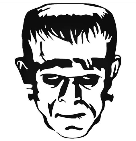 Pin By Andrea Beack On Tattoo Halloween Silhouettes Frankenstein Art