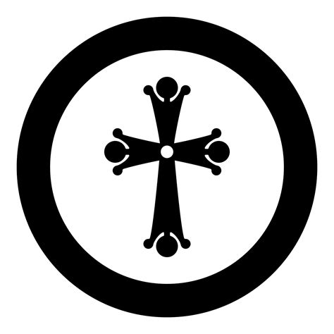 Simbolos Cruz Com Circulo