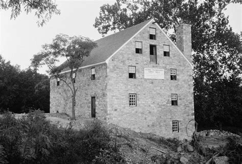 George Washingtons Grist Mill Rebuilt On Its Original Foundation In