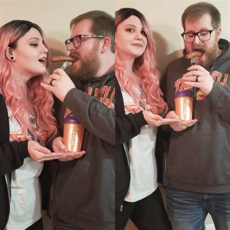 My Husband And I Dressed Up As Alluux And Wubby For A Party G Fuel And Glizzies To Pass The