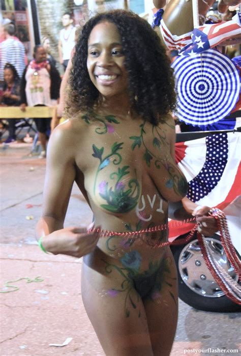 Flashing At Mardi Gras Naked And Nude In Public Pictures