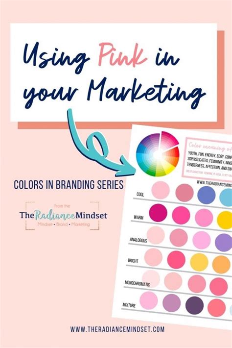 Pink In Marketing Using Color In Branding The Radiance Mindset
