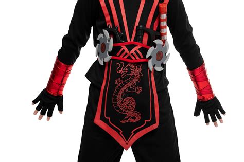 Red Ninja Costume Child Spooktacular Spooktacular Creations