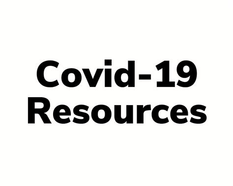 Covid 19 Resources