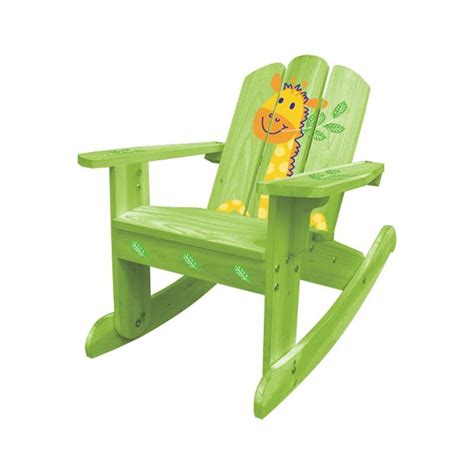 This brand's offerings include patterns to match every interest 3. Have to have it. Kids Rocking Chair - Green Giraffe $79.98 ...
