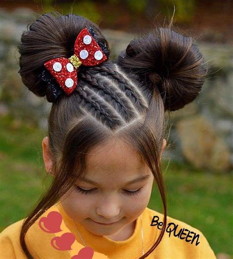 Contrato Gráfico Arancel Peinados De Minnie Mouse Para Niñas Ballena
