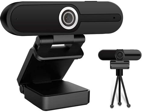 Webcam 1080p Full Hd Usb W Microphone Privacy Cover And Tripod Ebay