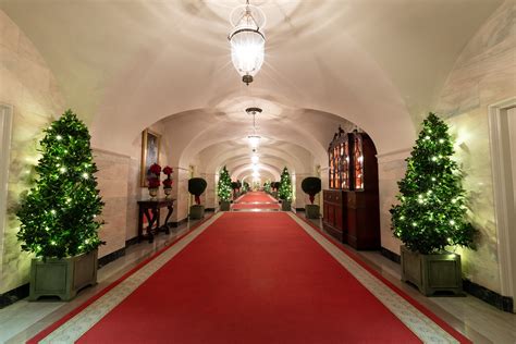 Christmas At The White House The Center Hall Of The White Flickr