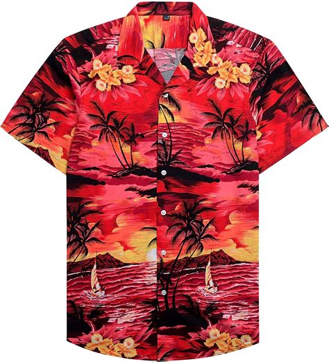 J Ver Herren Hawaiihemd Kurzarm Freizeithemd Hawaii Hemden Funky Sommer Aloha Amazon De Fashion