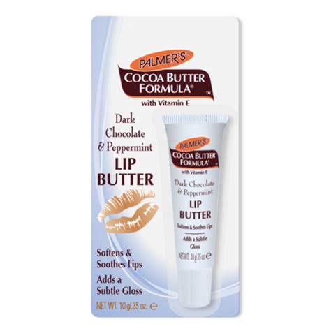 Dark Chocolate | Palmers cocoa butter formula, Cocoa butter formula, Lip butter