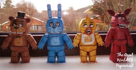 Five nights at freddy s universe mod. The Great World Of Papercraft: Reto ABC - F / Five nights ...