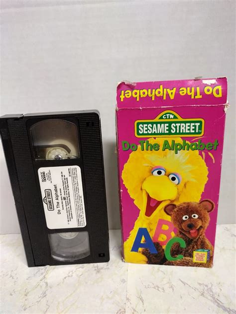 Sesame Street Do The Alphabet Vhs Vintage Grelly Usa