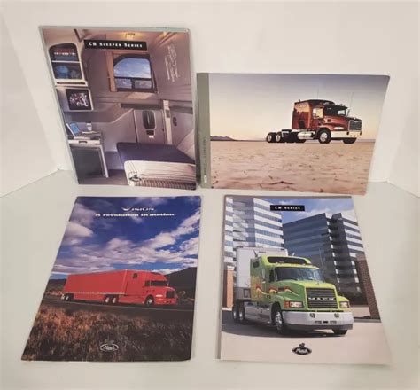 Vintage Mack Truck Dealership Brochures 1996 97 99 06 Ch Vision