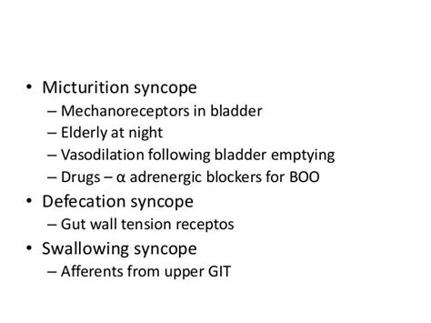Approach To Syncope