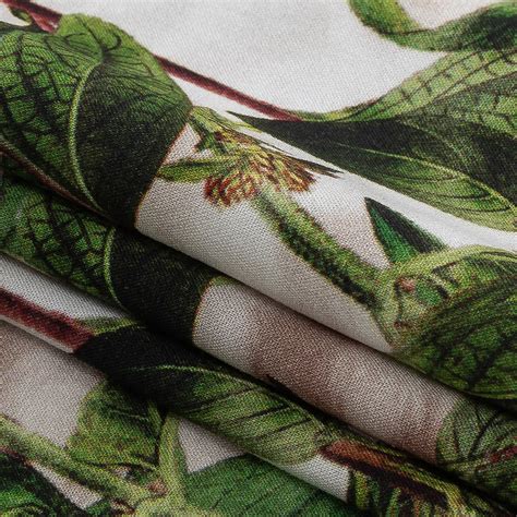 Loreto Misty Foliage Organic Viscose Batiste Prints Rayon Fashion
