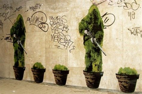 1001 Idées Pour Un Art Végétal Avec Des Graffiti En Mousse Graffiti