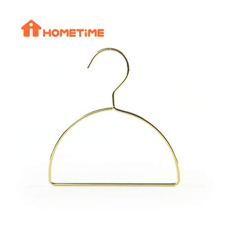China Gold Metal Scarf Hanger Half Round Scarf Display Holder