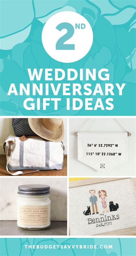 Best wedding gift ideas second marriage. Second Wedding Anniversary Gift Ideas (With images ...