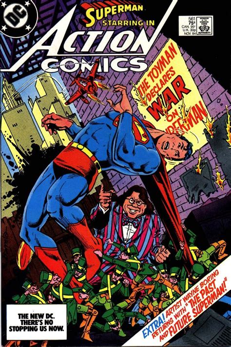 Action Comics 561 1984 Dc Comics Characters Superman Art Comic Books