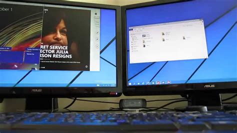 Windows 10 Snap Desktops And Multi Monitor Youtube