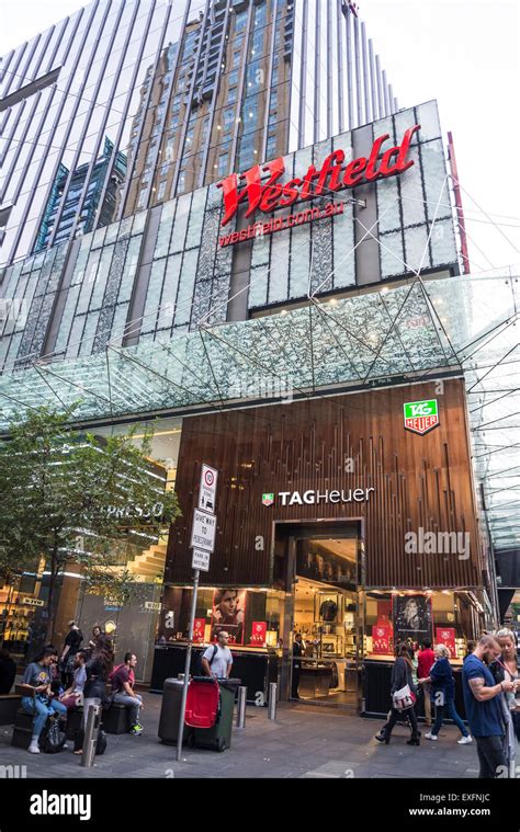 Westfield Sydney Shopping Centre Sydney Australia Stock Photo Alamy