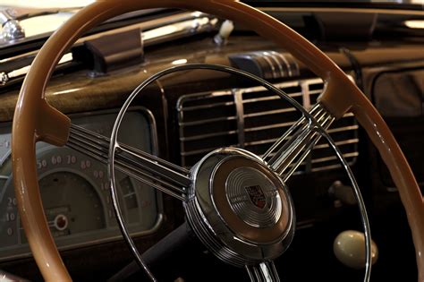 Wallpaper Buick Vintage Car Classic Car Steering Wheel Beauty