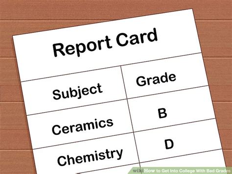 How To Get Into College With Bad Grades 14 Steps With Pictures