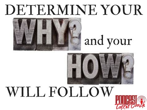 Determine Your Why And The How Will Follow Episode 175