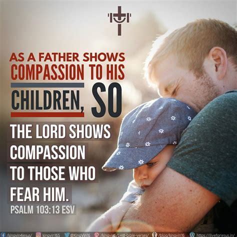 As A Father Shows Compassion To His Children So The Lord Shows