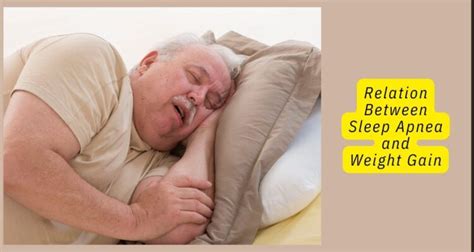 Relation Between Sleep Apnea And Weight Gain