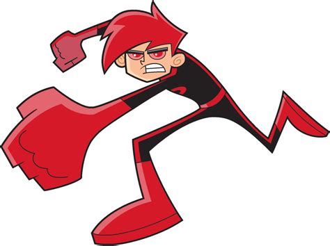 Red Dark Evil Danny Phantom By Seanscreations1 On Deviantart