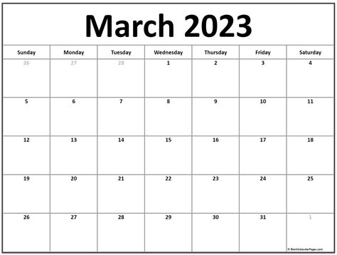 March 2023 Calendar Pdf Free Print Calendar 2023