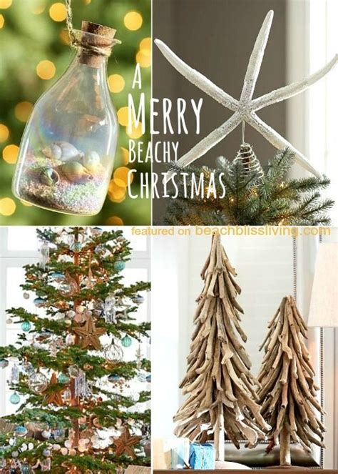 Summer is almost gone but there's still time to save! Beach Christmas Decorations & Ideas Inspired by Sea, Sand ...