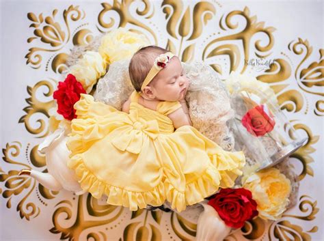 Newborn Photography Prop Beauty And The Beast Newborn Baby