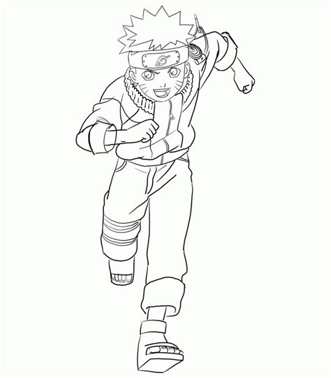 Funny naruto coloring page for kids. Free Printable Naruto Coloring Pages For Kids