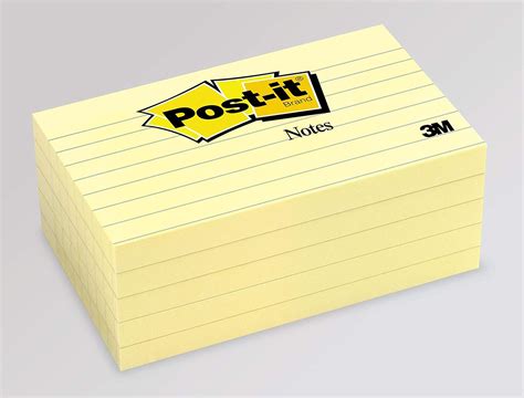 Post It Notes Original Lined Sticky Notes X Pads Sheets