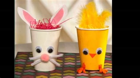 Spring arts and crafts for kids - YouTube