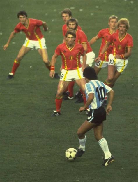 Diego Maradona Against Belgium The Real Story Behind The Famous Image