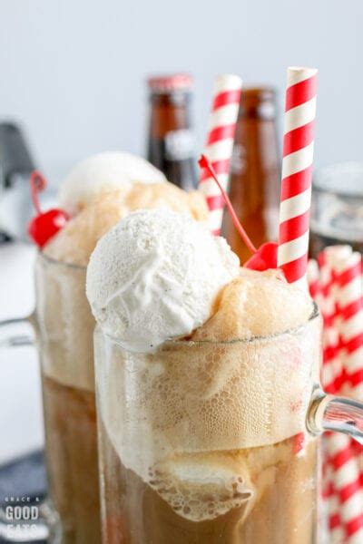 Ice Cream Floats With Root Beer Grace And Good Eats