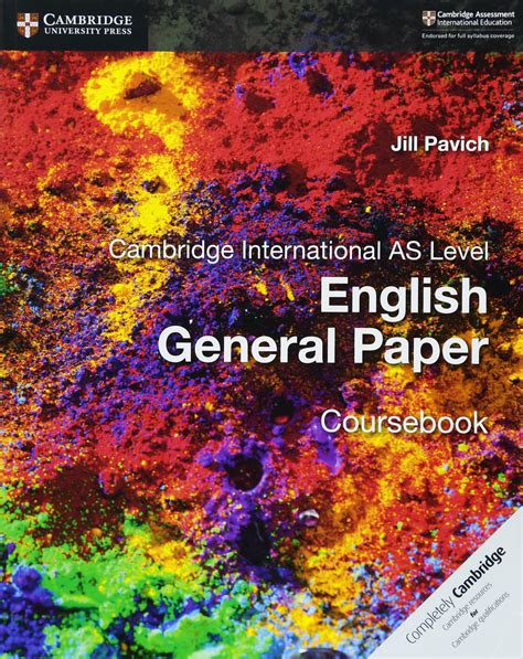 Cambridge International As Level English General Paper Coursebook By