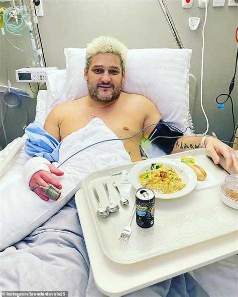 Ex Afl Star Brendan Fevola Reveals He’s Recovering In Hospital After Having Surgery Express Digest