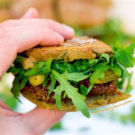 Quinoa Veggie Burger Sliders Recipe Quinoa Veggie Burger Lunch
