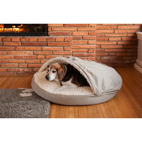 Snoozer Cozy Cave Hooded Dog Bed And Reviews Wayfair