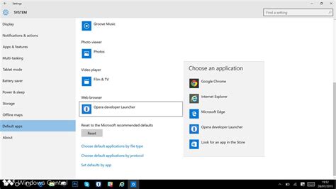 How To Change The Default Web Browser In Windows 10